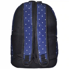 College Backpack With Small White Dots - Saleemi Book Depot in pakistan
