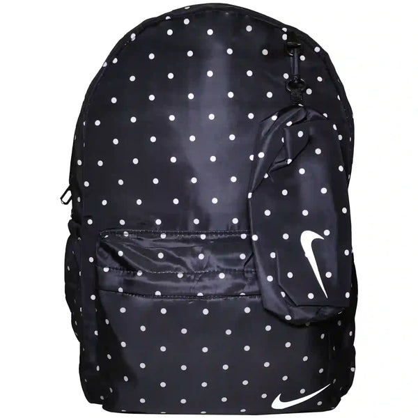 College Backpack With Small White Dots - Saleemi Book Depot in pakistan
