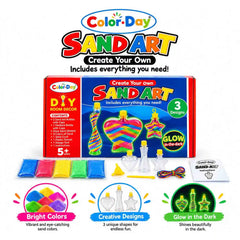 Color Day Create Your Own Sand Art 3 Designs