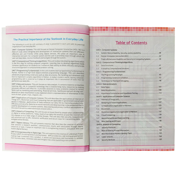 Computer Science For Grade 12 NBF FG - Saleemi Book Depot in pakistan