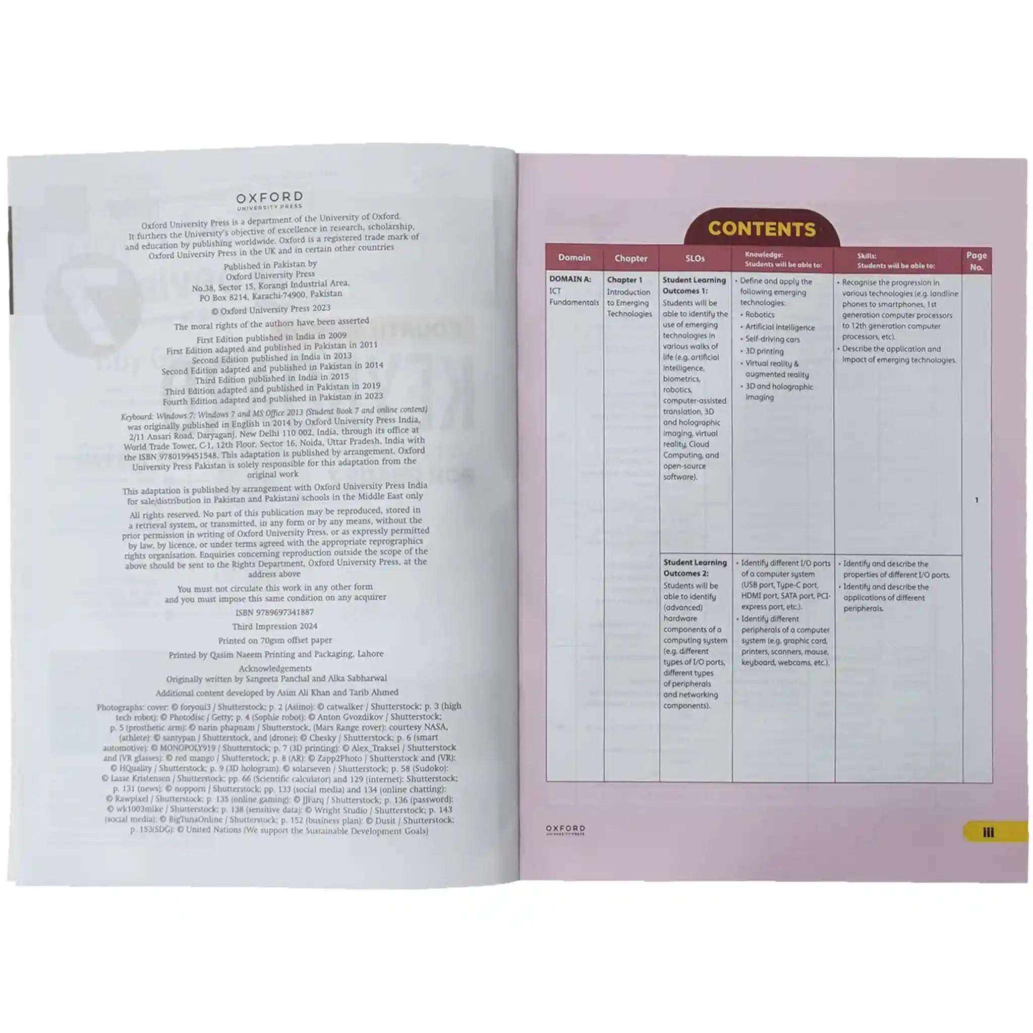 Computer Science Keyboard 7 Third Edition Oxford - Saleemi Book Depot 