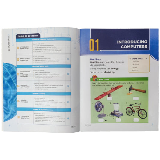 Computer Whiz 1 Fourth Edition Oxford - Saleemi Book Depot 