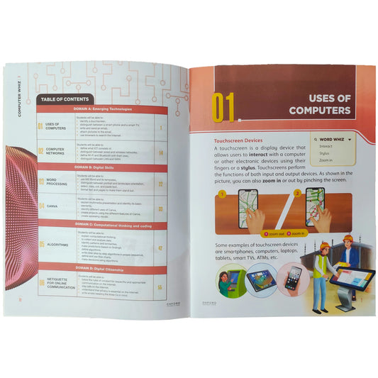 Computer Whiz 3 Fourth Edition Oxford - Saleemi Book Depot 