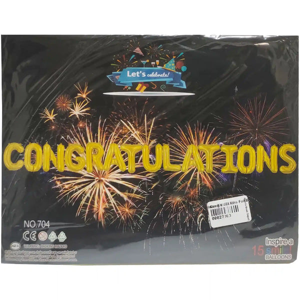 Congratulations Foil Balloon