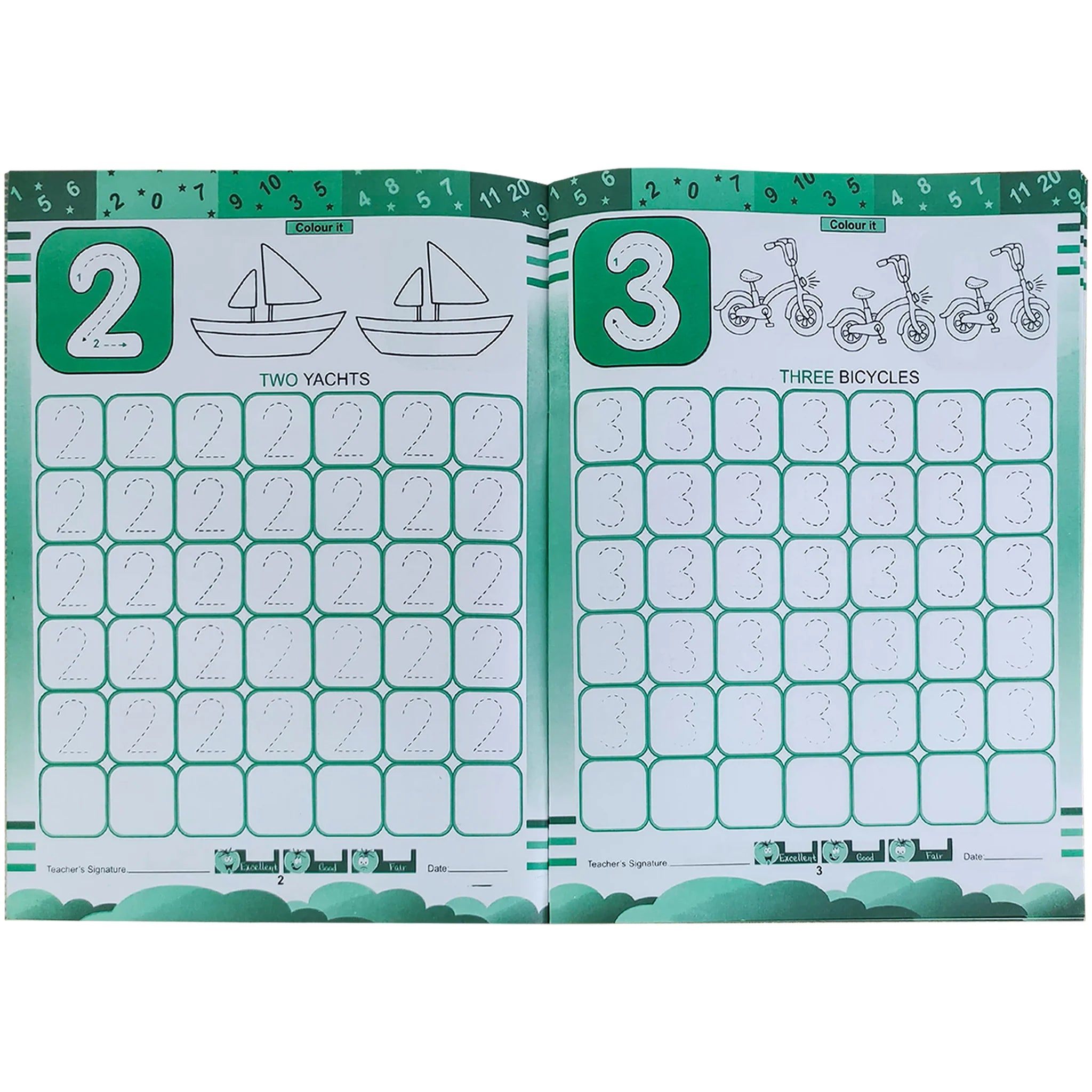 Counting Writing Book Jack n Jill Series - Saleemi Book Depot in pakistan