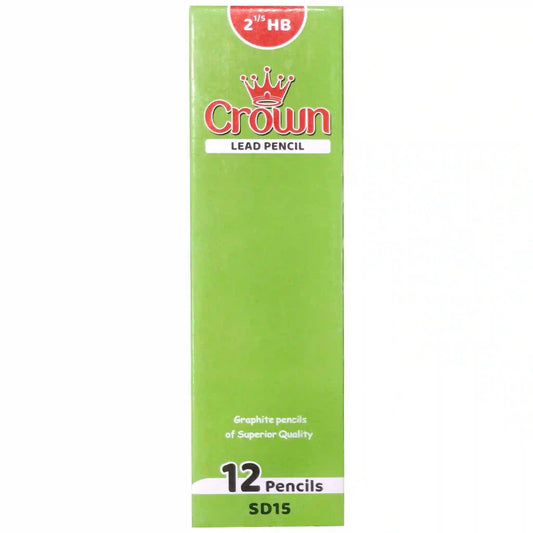 Crown HB Lead Pencil SD15 - Saleemi Book Depot 
