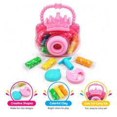 Crown Camera Shape Clay Play Set