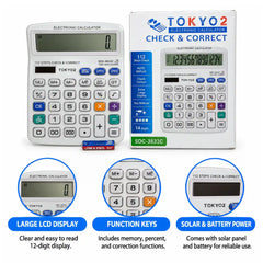 Ctifree Calculator SDC 3833C Tokyo 2
