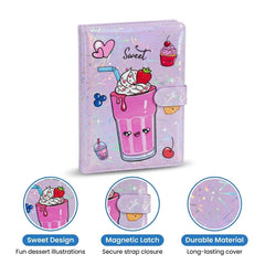 Cute PU Printed A5 Diary Notebook