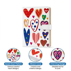 Cute PU Printed A5 Diary Notebook