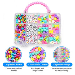 DIY Beads and Jewelry-Making Kit for Kids
