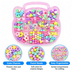 DIY Bracelet Kit Jewellery Making Kit for Girls & Kids Beads