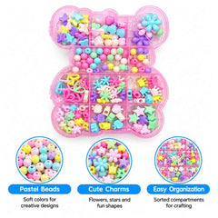 DIY Bracelet Kit Jewellery Making Kit for Girls & Kids Beads