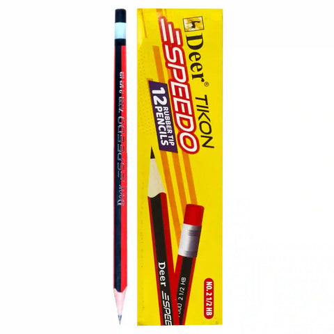 Deer Tikon Speedo Rubber Tip Lead Pencil - Saleemi Book Depot 