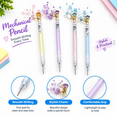 Diamond Clutch Mechanical Pencil or Diamond Crown Top Automatic