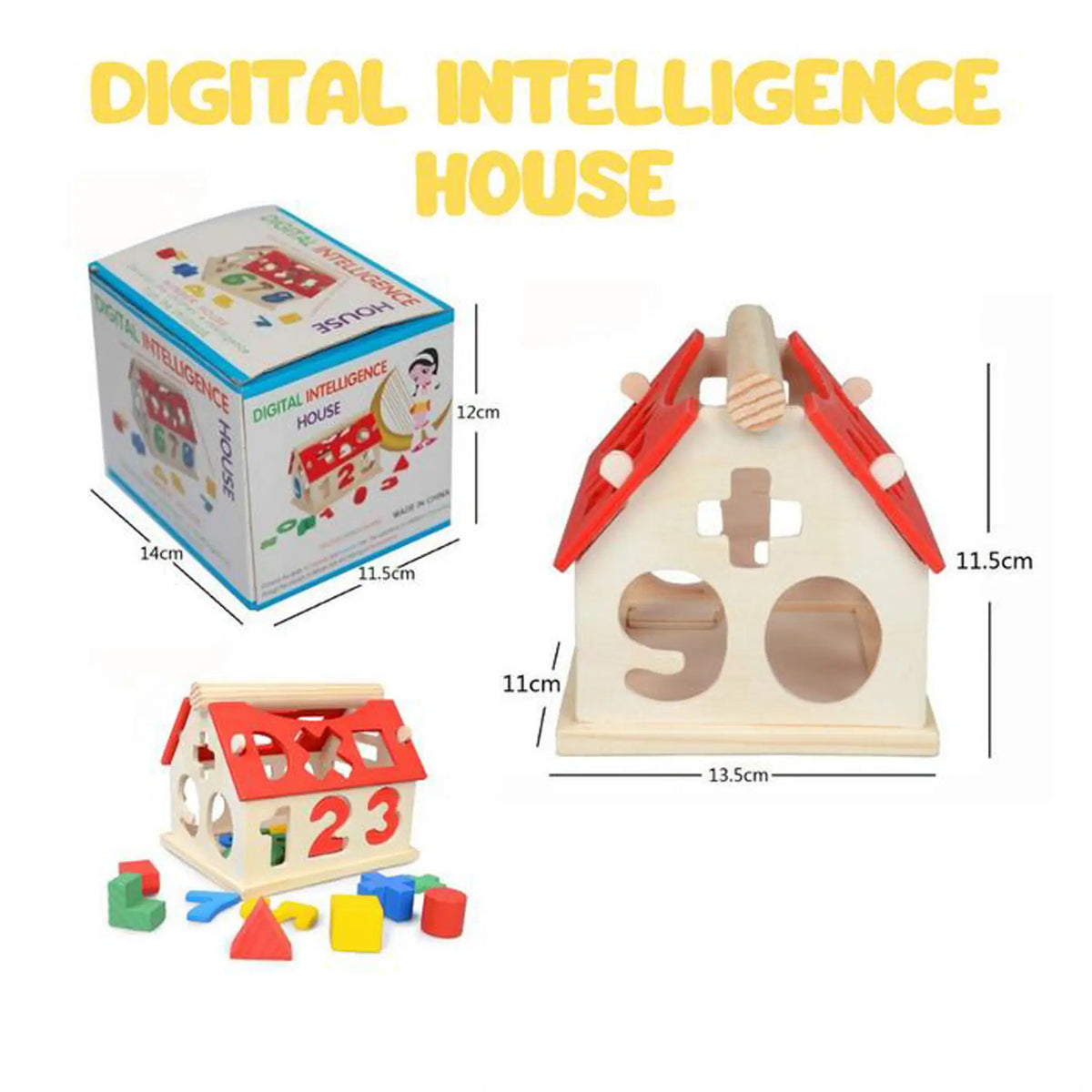 Digital intelligence Wooden house - Saleemi Book Depot in pakistan