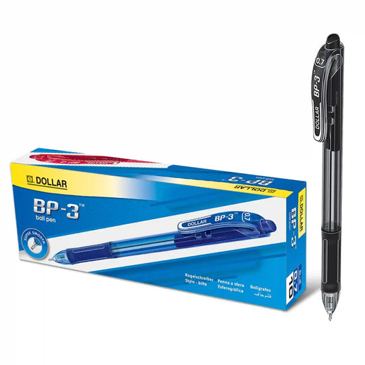 Dollar BP3 Ballpoint Pen 0.7mm – Pack of 10 - Saleemi Book Depot 