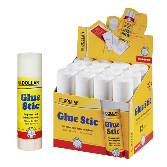Dollar Glue Stick 20gm piece - Saleemi Book Depot in pakistan