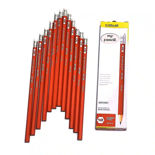 Dollar Pencil Pack of 12Pcs  Art No.456 - Saleemi Book Depot in pakistan