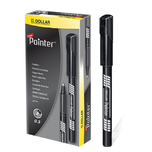 Dollar Pointer Wow Black 10pcs Pack - Saleemi Book Depot in pakistan