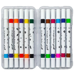 Double Head Acrylic Marker Art No 3038 - Saleemi Book Depot in pakistan