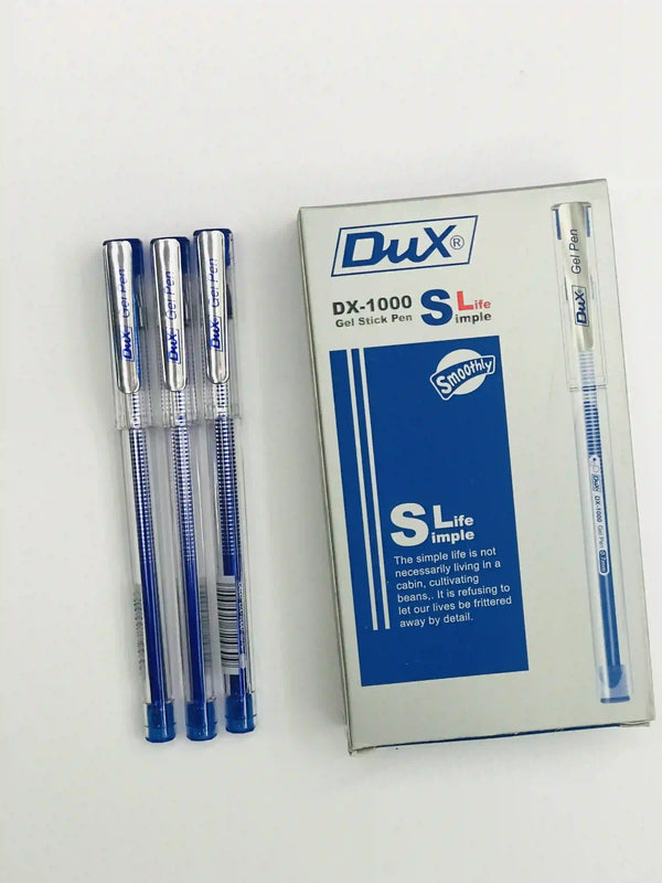 Dux Gel Pen DX-1000 12Pcs Box