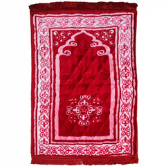 Embossed Velvet janamaz Prayer Mat - Saleemi Book Depot in pakistan