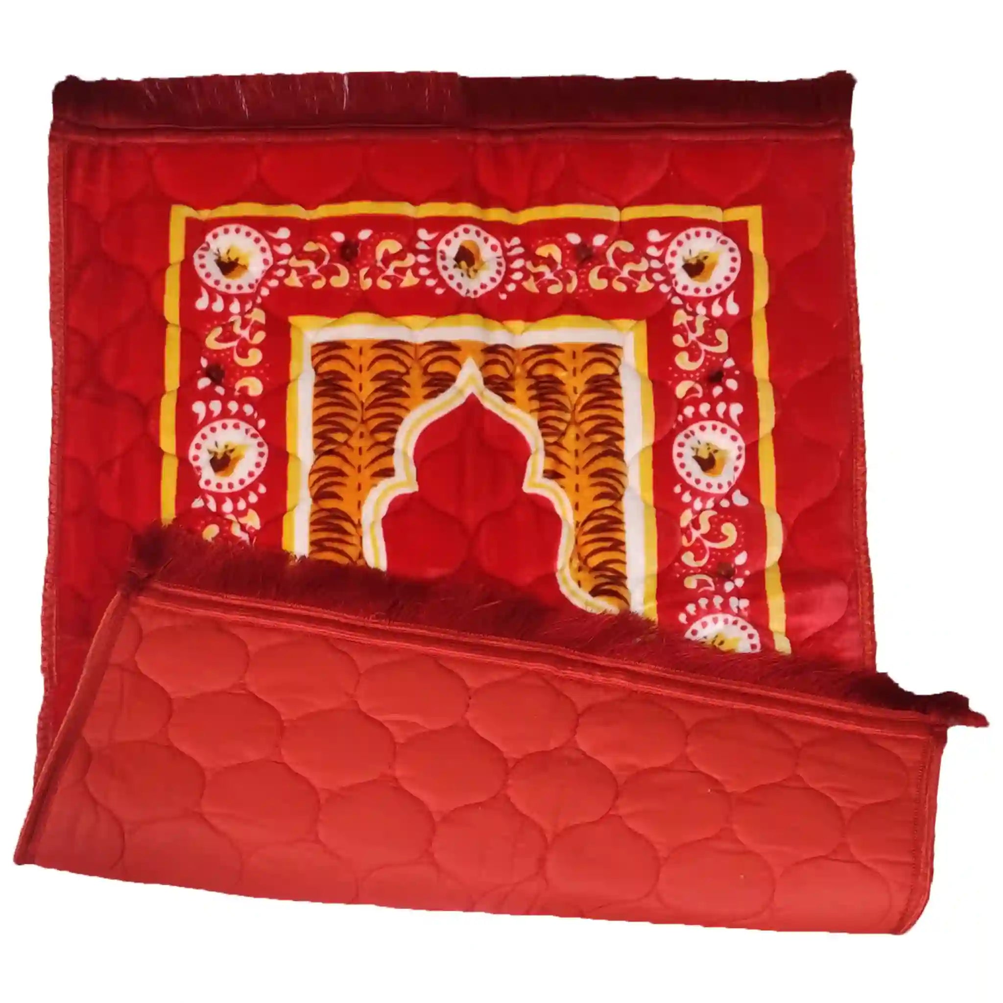 Embossed Velvet janamaz Prayer Mat - Saleemi Book Depot in pakistan