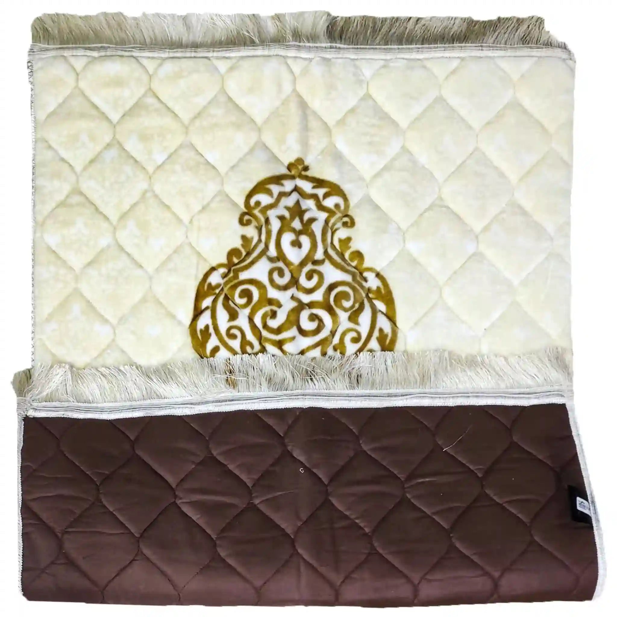 Embossed Velvet janamaz Prayer Mat - Saleemi Book Depot in pakistan