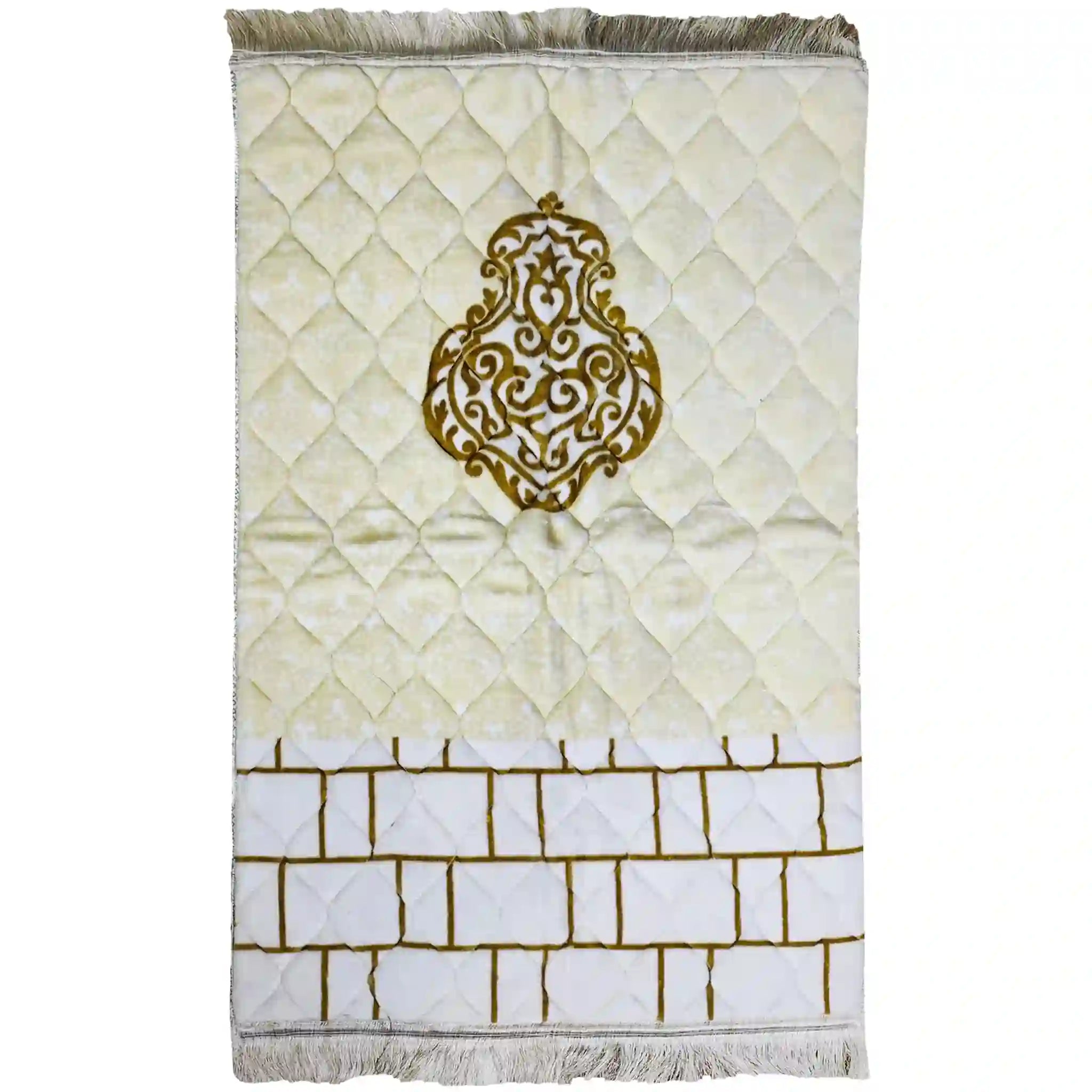 Embossed Velvet janamaz Prayer Mat - Saleemi Book Depot in pakistan