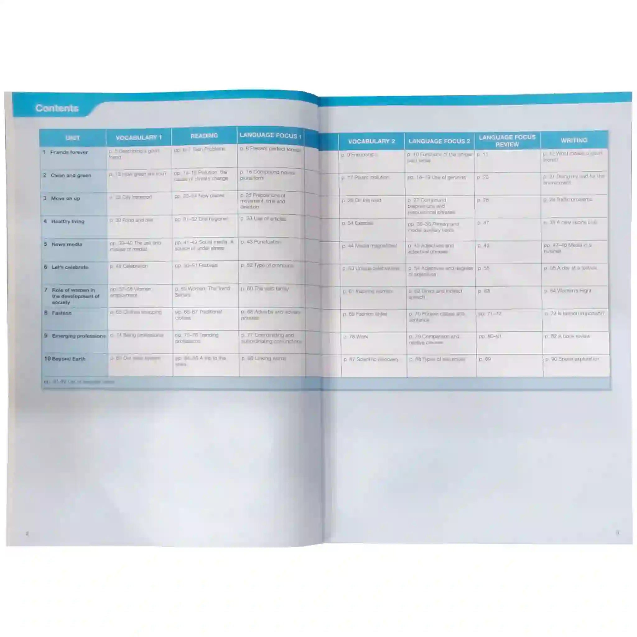 English Ahead Lower Secondary Student Book 7 APSACS Edition - Saleemi Book Depot 