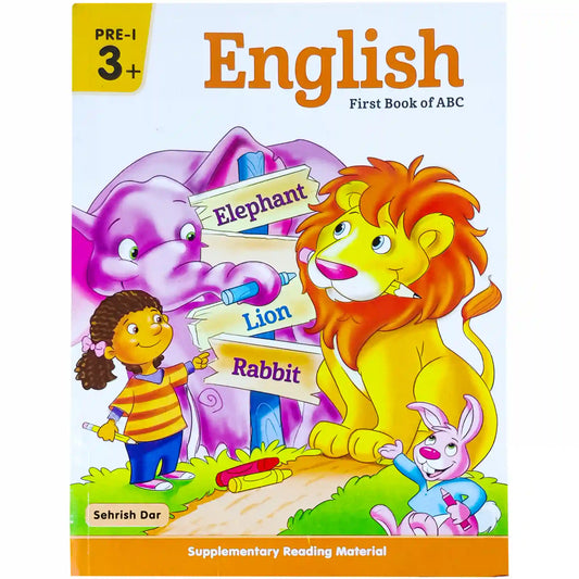 English First Book of ABC 3+AGE - Saleemi Book Depot in pakistan