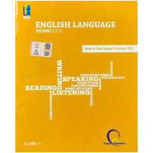 English Language Workbook Class 1 The Educators - Saleemi Book Depot 