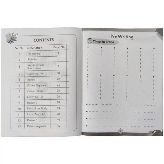 English Primer Nursery WB 1 SNC Afaq Sun Series - Saleemi Book Depot in pakistan