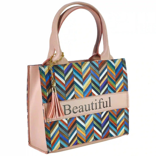 Ethnic Style Canvas Tote Bag 30128 - Saleemi Book Depot 