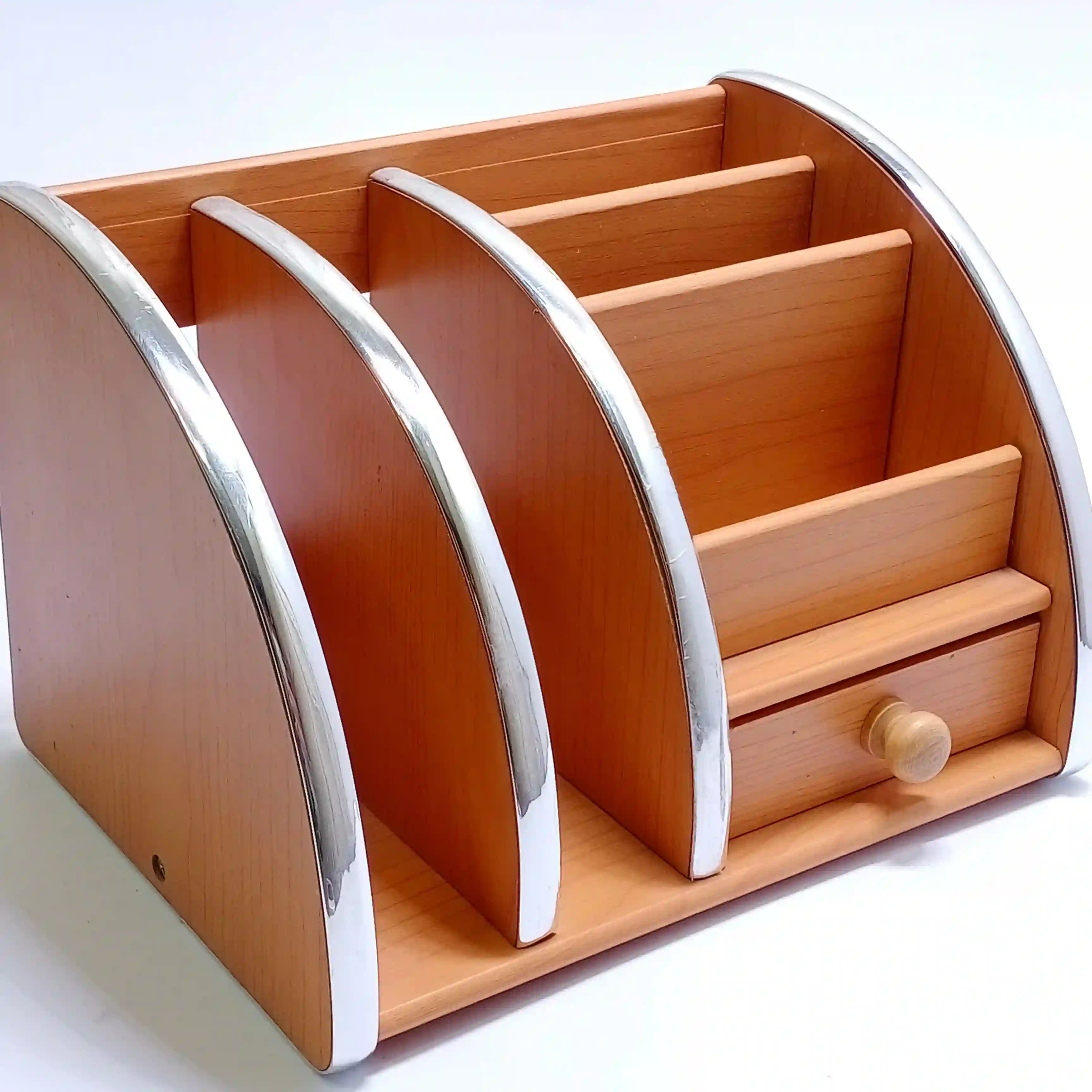 Executive Office Wooden Pen and Stationary Holder - Saleemi Book Depot in pakistan