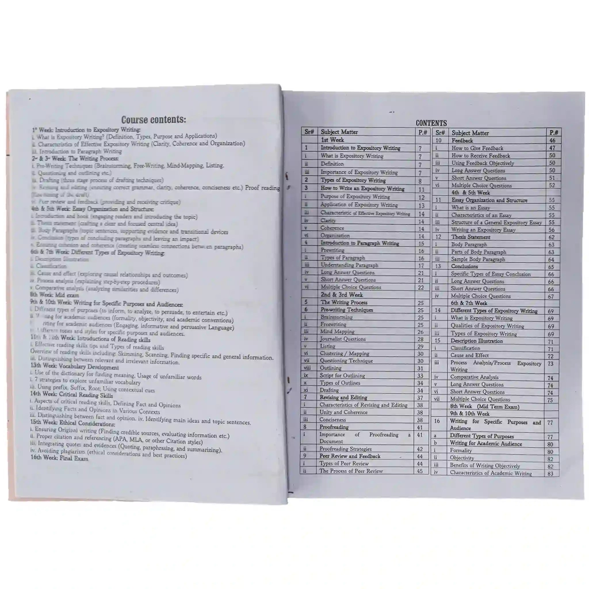 Expository Writing Bright English ADP&BS - Saleemi Book Depot 