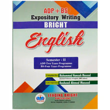 Expository Writing Bright English ADP&BS - Saleemi Book Depot 