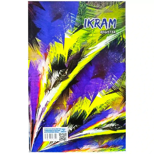 F5 Broad Line Ikram Register - Saleemi Book Depot in pakistan