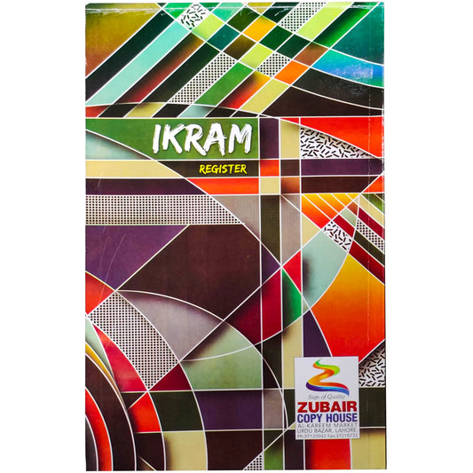 F6 Broad Line Ikram Register - Saleemi Book Depot in pakistan