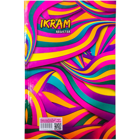 F8 Broad Line Ikram Register - Saleemi Book Depot in pakistan