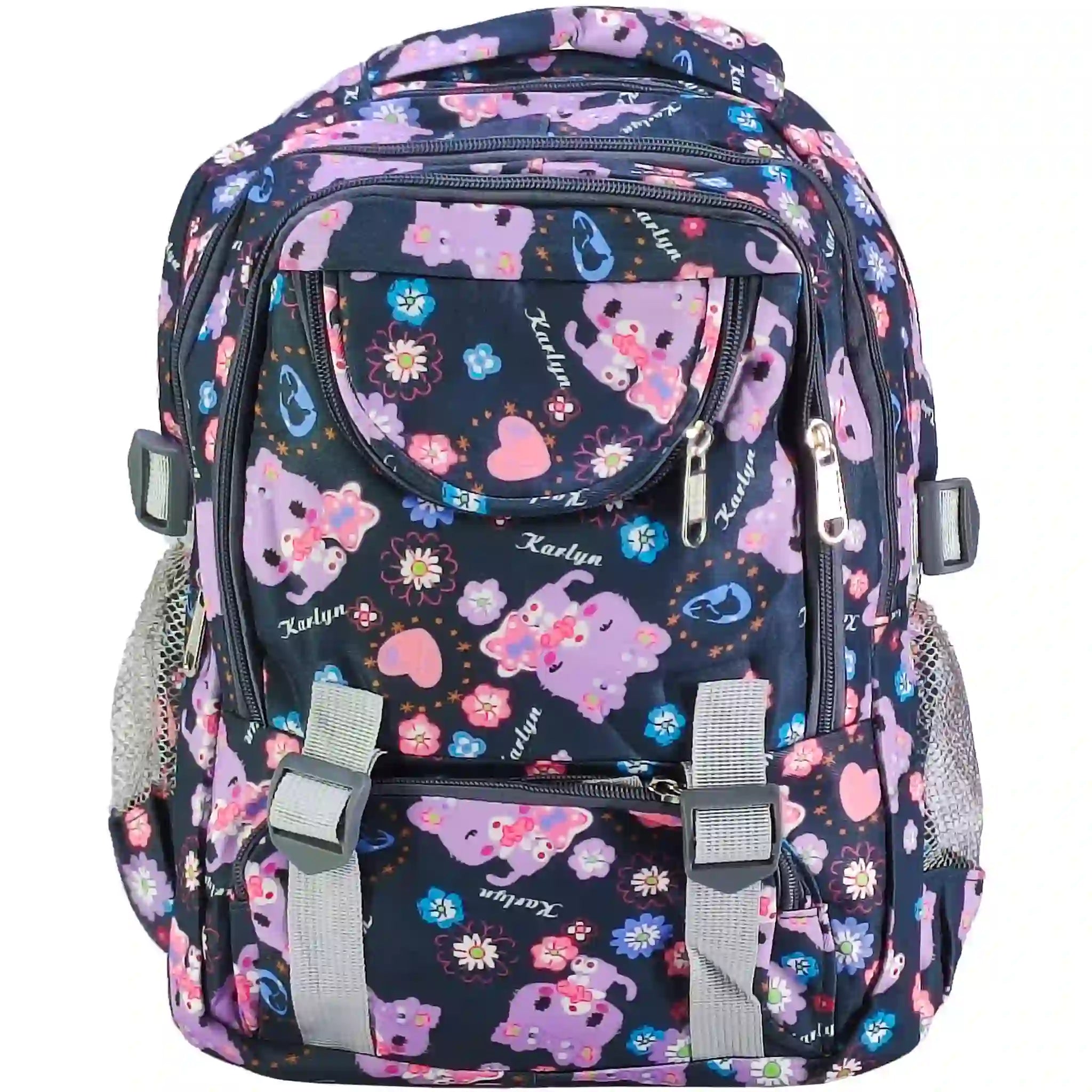 Fashion Print Teddy Bear backpack - Saleemi Book Depot in pakistan