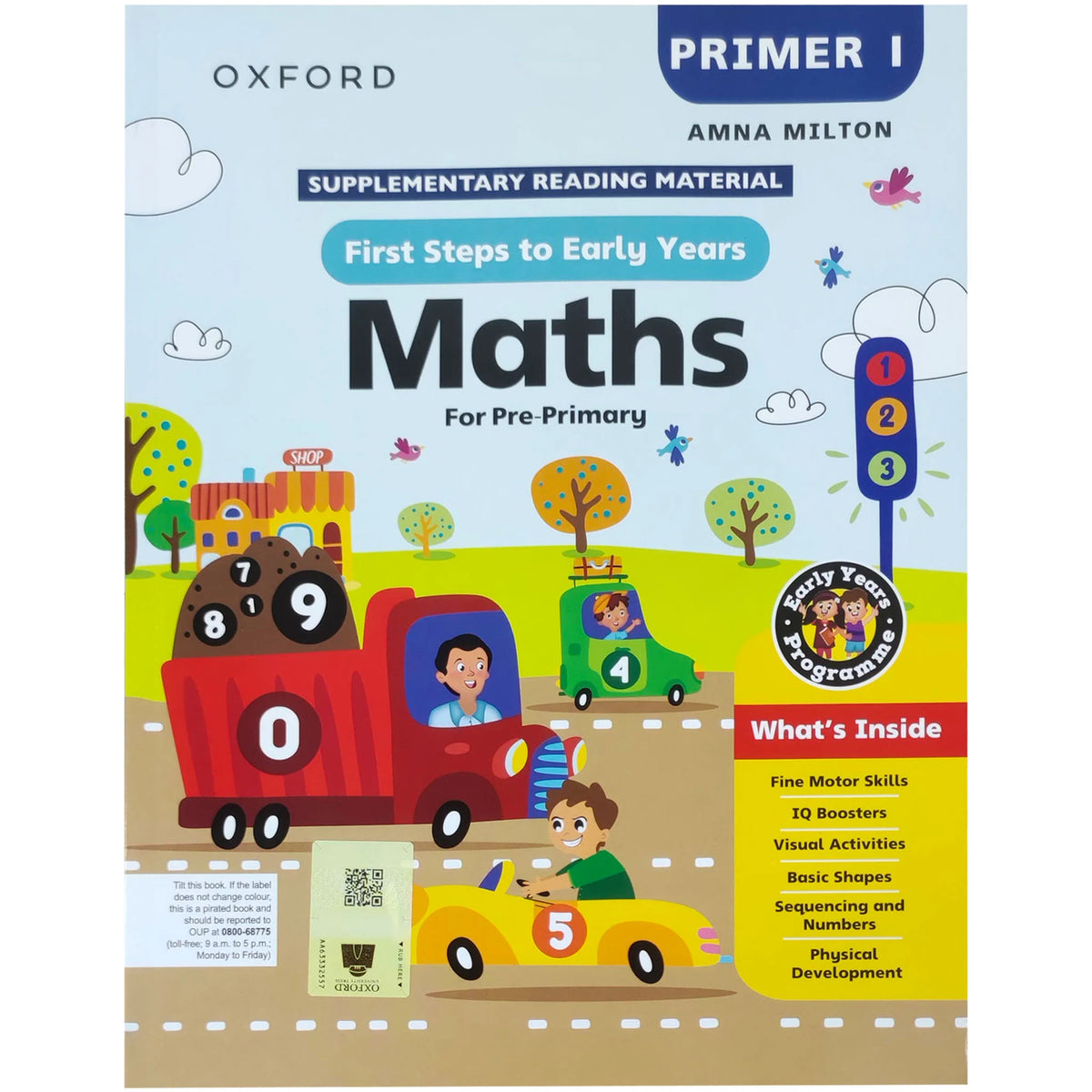First Step To Early Years Math Primer 1 - Saleemi Book Depot in pakistan