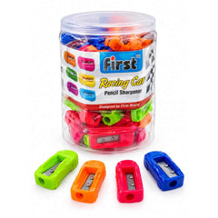 First Racing Car Pencil Sharpener 48Pcs Box Art No117