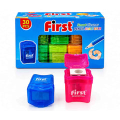 First Smart Cleaner Pencil Sharpener 30Pcs Jar Art NoFT10
