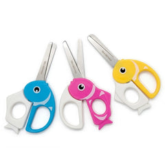 Fiskars Childrens Animal Scissors with a Fish Motif