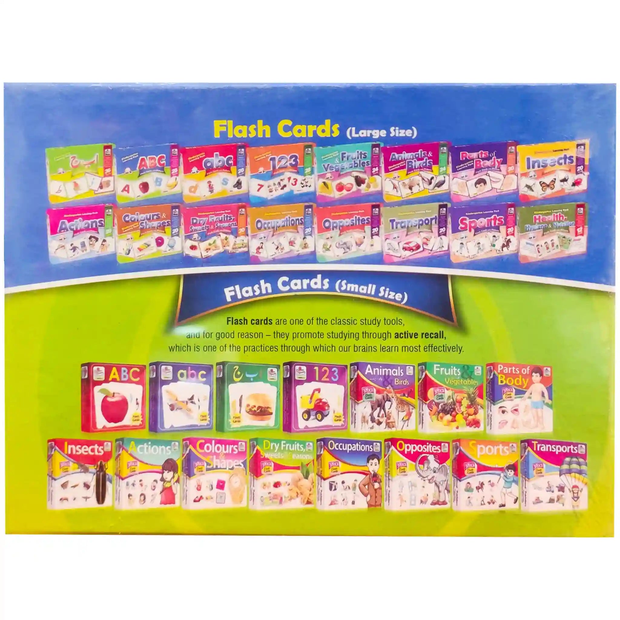Flash Card ABC Large Age3+ 2406 - Saleemi Book Depot in pakistan