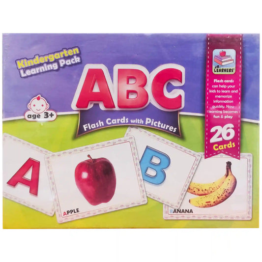 Flash Card ABC Large Age3+ 2406 - Saleemi Book Depot in pakistan