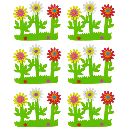 Flowers Fomic Sheet Stickers - Saleemi Book Depot in pakistan