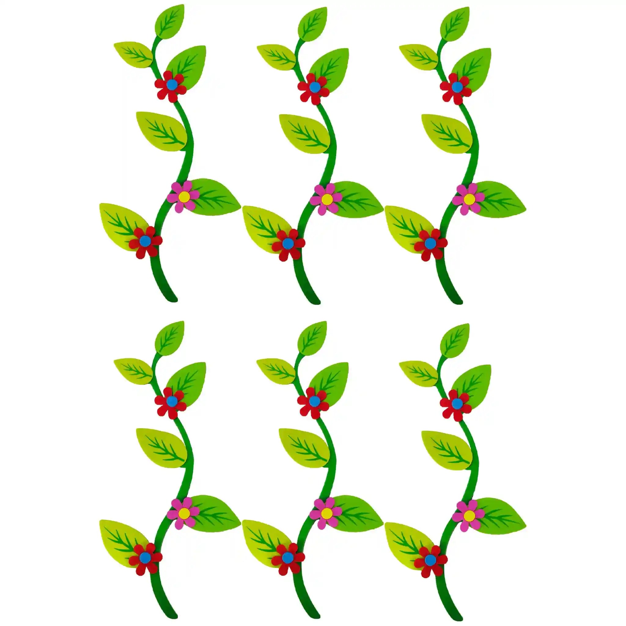 Flowers Fomic Sheet Stickers - Saleemi Book Depot in pakistan